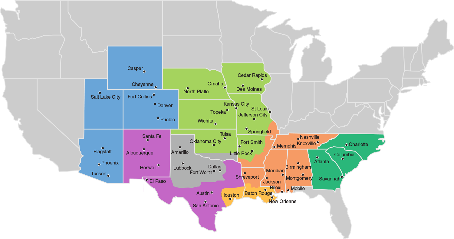 Map-Layout_September-2026 Trinity Equipment Solutions service area map